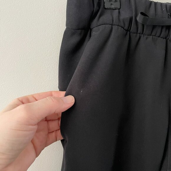 Lululemon On The Fly Jogger Pull On Mid Rise Drawcord Waist Casual Black 2 - Picture 4 of 7